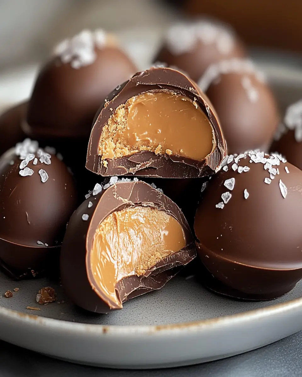 Homemade Reese’s Eggs First Image First Image