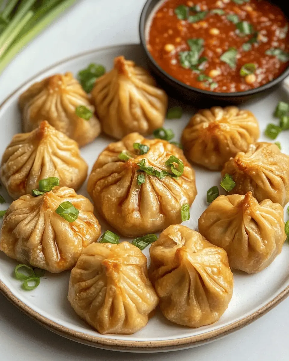 Fried Momos [The BEST Vegan Dumplings] First Image First Image