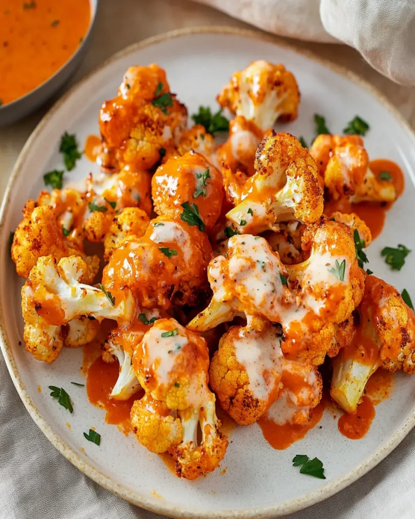 Air Fryer Buffalo Cauliflower First Image First Image