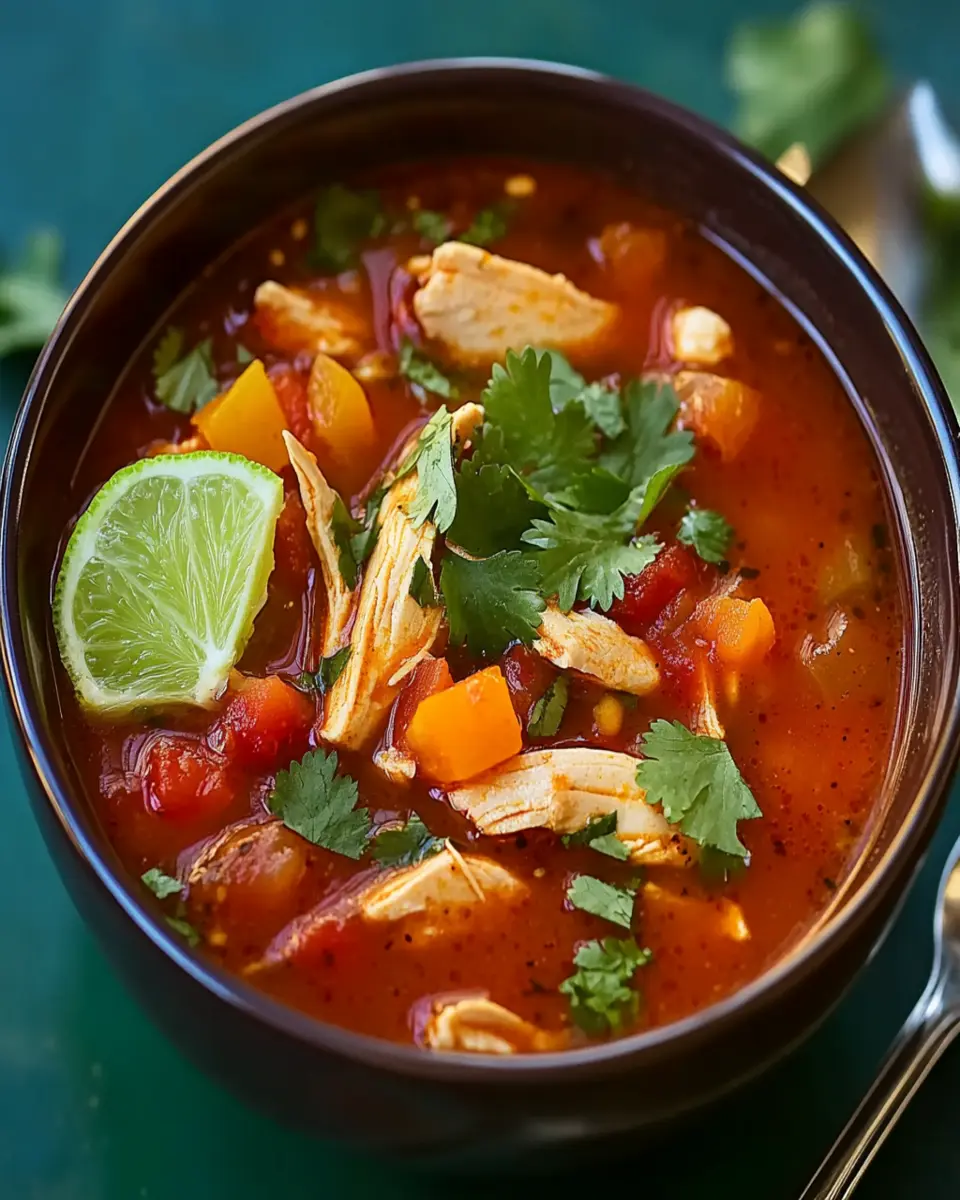 Catherine's Spicy Chicken Soup First Image First Image