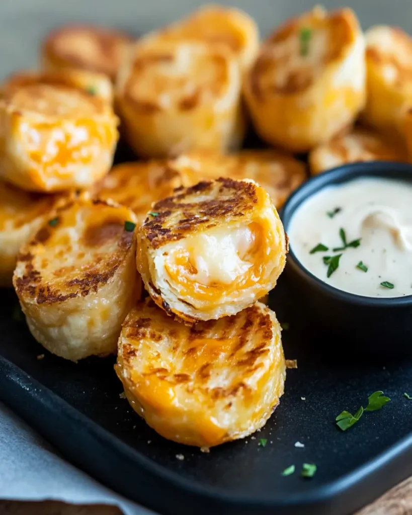 Crispy Cheesy Tortilla Bites First Image First Image