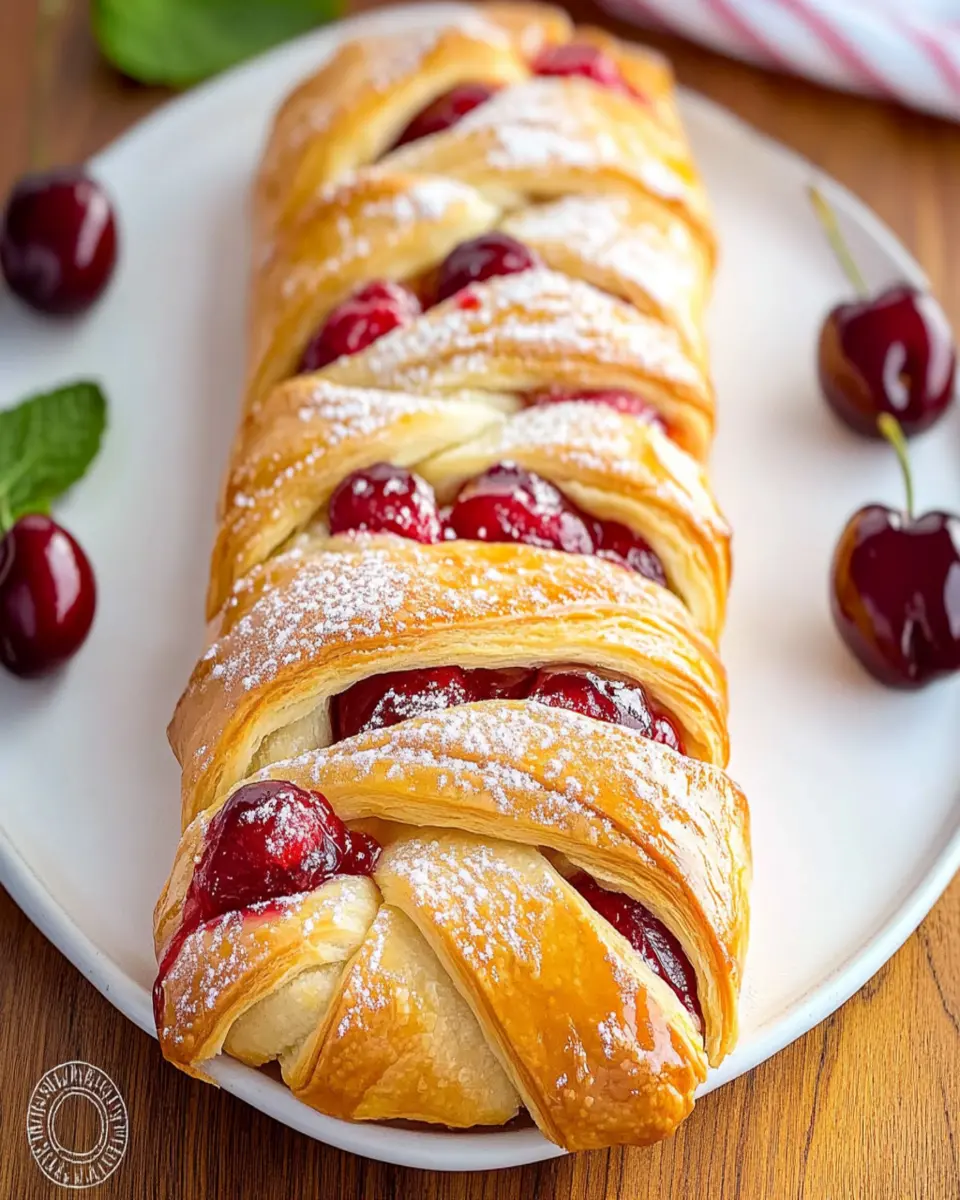 Cherry Danish Braid First Image First Image