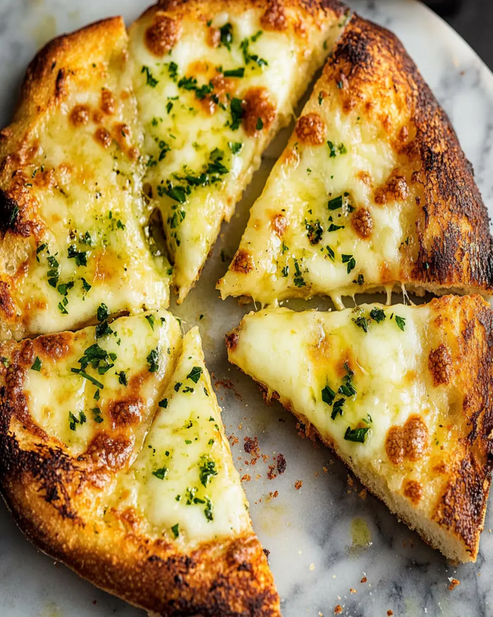 cheesy garlic bread First Image First Image