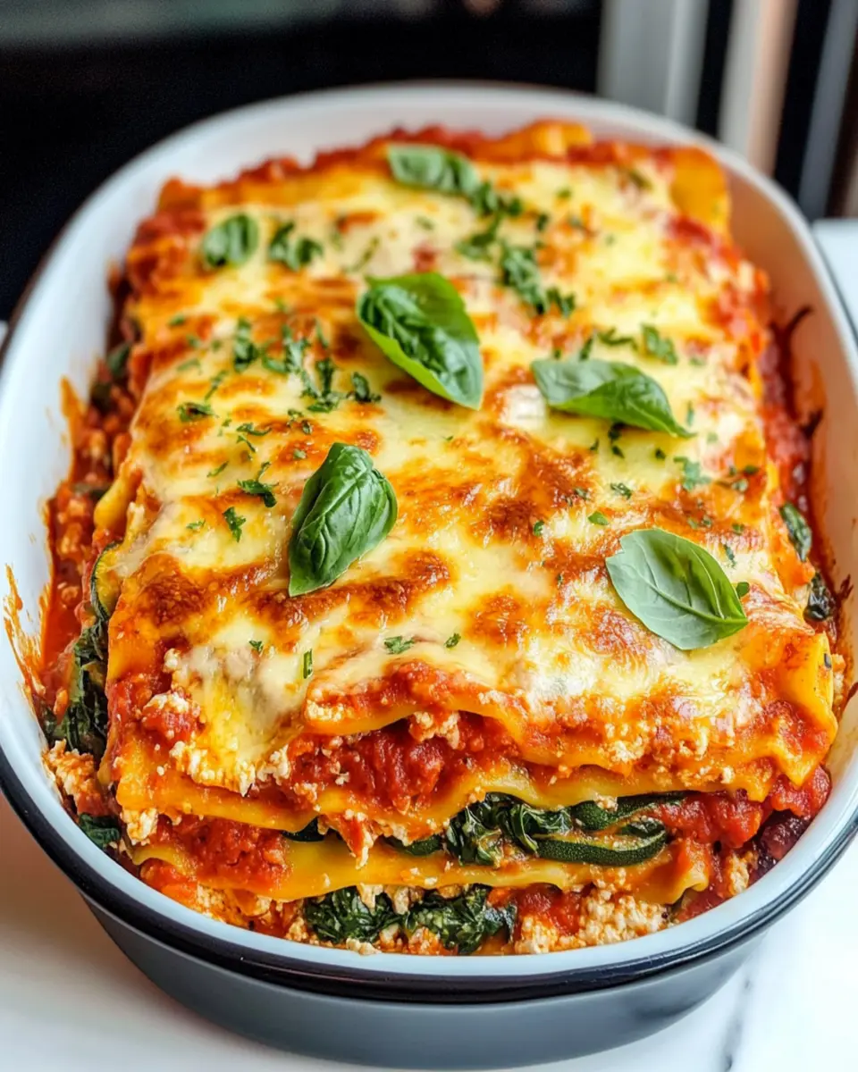 Veggie Packed Lasagna First Image First Image