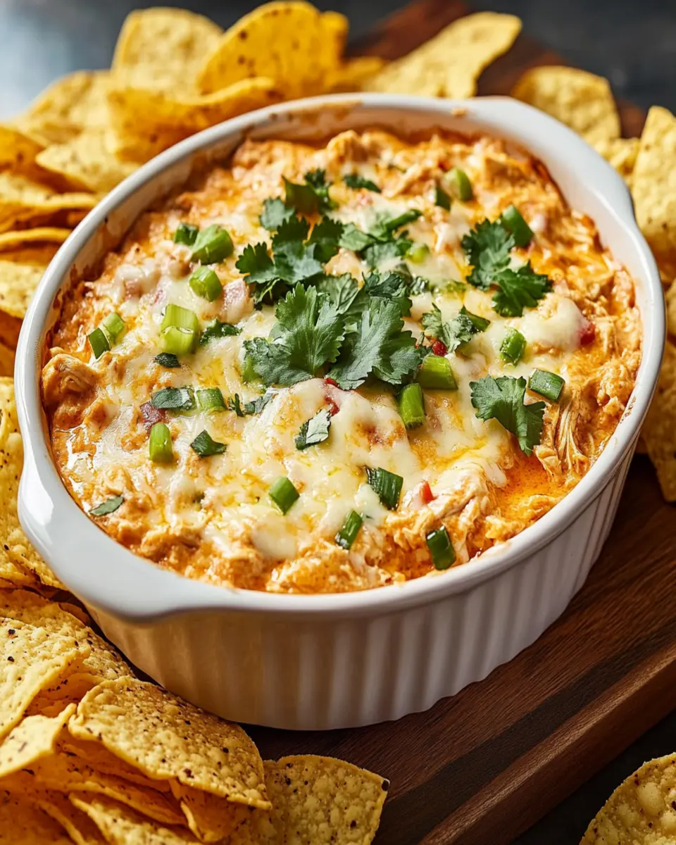 Cheesy Chipotle Chicken Dip First Image First Image